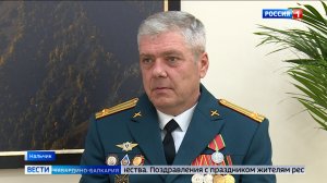 Юрий Бугримов из КБР удостоен медали Суворова