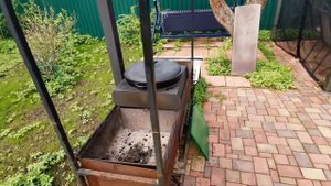 Печь для казана на мангал своими руками