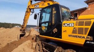 Колесный экскаватор JCB JS 160