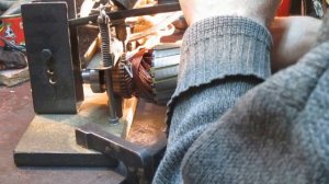 Мотор беговой дорожки, ремонт якоря.