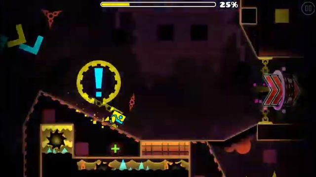 GD Прохождение уровня "Slam" (1-ая серия) смотреть онлайн