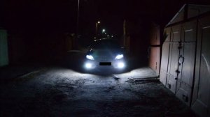 ДХВ в заглушках ПТФ на Nissan Sentra с функцією поворотів