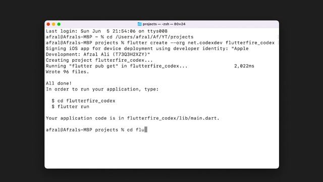 FlutterFire Tutorial | The Core | Part 1