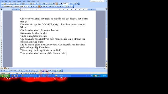 Cài đặt Java và chơi Avatar trên máy tính смотреть онлайн