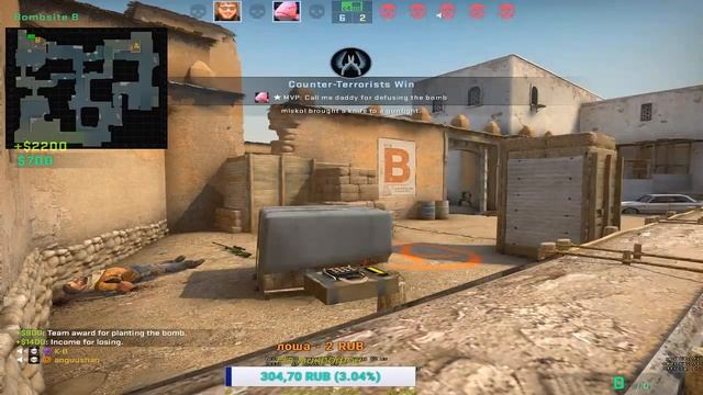 ? CS:GO ПОДНИМАЕМ 2 КАЛАША // РАЗМИНКА ПЕРЕД КАТКОЙ В ММ ? смотреть онлайн