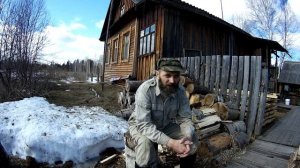 Промысел, жизнь в тайге.Весна