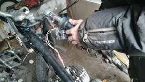 Сборка мотоцикла ИЖ ЮПИТЕР 5 после покраски рамы))  "реставрация" Китайский иж юпитер 5??