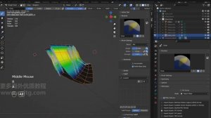 07_10_01 Weight painting cloth and twisting bones (timelapse)重量绘画布料和扭曲骨骼（延时）