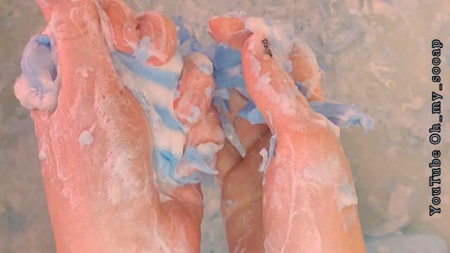 ASMR | Blue Soaps Set | Soaked Soap 💙 | Асмр | Синий Сет 💙 смотреть онлайн