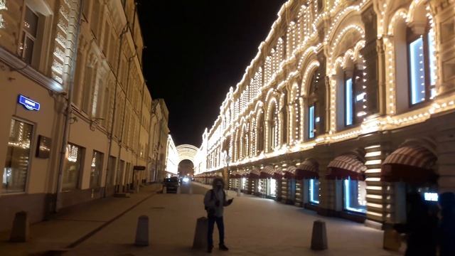 АСМР . ASMR . Красная площадь  кремль  ГУМ . Вечерняя прогулка по центру Москвы . Красивая музыка