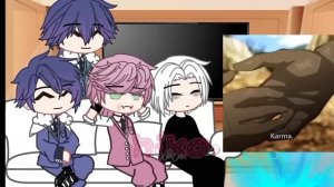 — ✨ ₊ﾟ bonten react to takemichi as Akabane Karma | my AU!! ✨. (READ DESC!!)