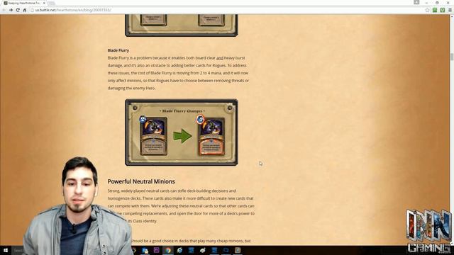 Hearthstone: Basic & Classic Card Changes смотреть онлайн