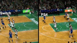 NBA 2K18 - Switch vs. PS4 - Visual Comparison Video (Direct-Feed Gameplay)