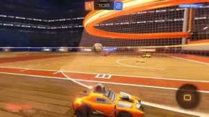 SLAM DUNK!  (First Rocket League Basketball Game)