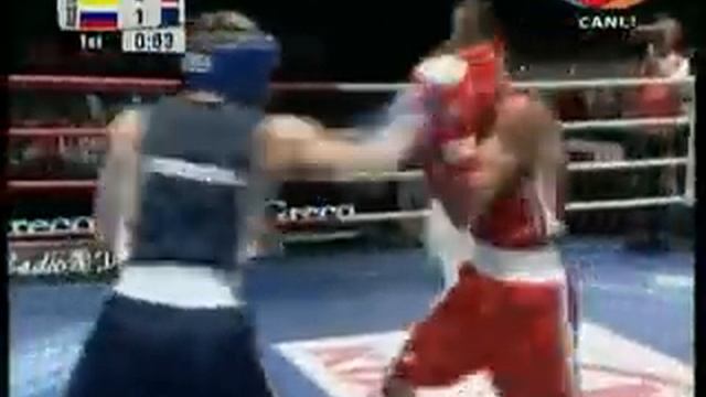 Vasyl Lomachenko vs Sergey Vodopiyanov - World Boxing Championships Milan 2009, Final 57 kg (Part 1 смотреть онлайн
