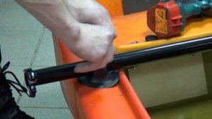 Лодки Мефодий. Баллоны - аутригеры (балансиры) в сборе.