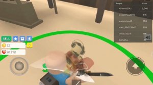 Я VS Нубы! | Симулятор оружия в Roblox