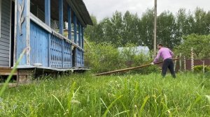 Как поднять веранду | Ремонт веранды 1 | Чайник на даче