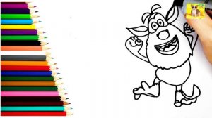 Как нарисовать Буба.Просто рисовать веселого Буба #милыерисунки