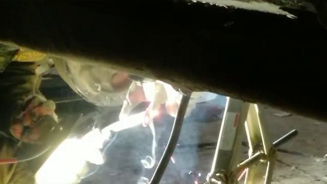 Восстановление крепления амортизатора , которое я нахрен оторвал ))