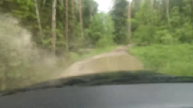 Сокращённая дорога через лес Фряново в сторону Першино.