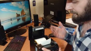Печать этикеток №1 Как я устанавливаю ленту и рассказываю про Xprinter 365B