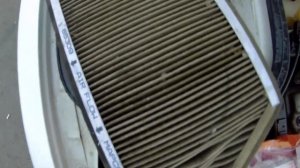 Установка салонного фильтра Пежо 206 Седан Peugeot 206