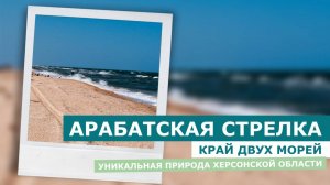 Уникальная природа Херсонской области: Арабатская стрелка