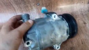 Компрессор кондиционера Opel Astra H 1.2 1.4  бензин Zafira B 1.6 бензин