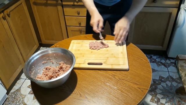 Котлеты с сыром и фаршем индейки