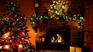 Рождественский джаз возле камина ?Атмосфера Рождества?