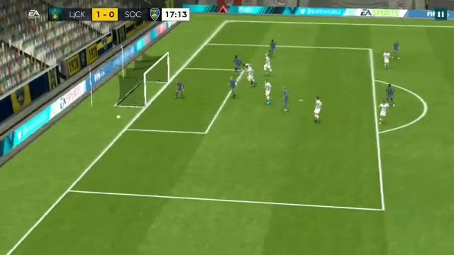 ФИФА 20 мобайл. Наша футбольная лига. Громили команду в событие Зидан! смотреть онлайн