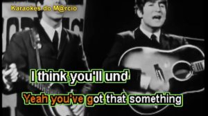 The Beatles -  I want to hold your hand -  Karaoke