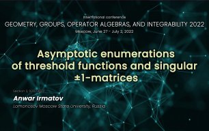 Asymptotic enumerations of threshold functions and singular ±1-matrices