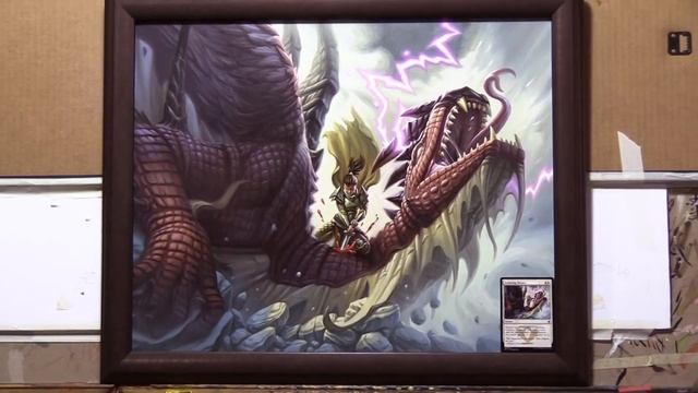 EPIC fantasy painting in oils DVD: intro preview смотреть онлайн