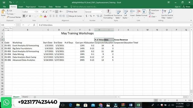 Exp19_Excel_Ch01_CapAssessment_Training/Exp19_Excel_Ch01_CapAssessment_Training.xlsx