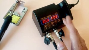 Паяльная станция JCD 8898 c AliExpress. Распаковка и проверка.