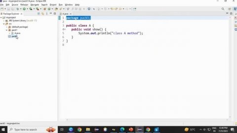 how to create package in java || create a java package || #education #tutorial #javatutorial #easy