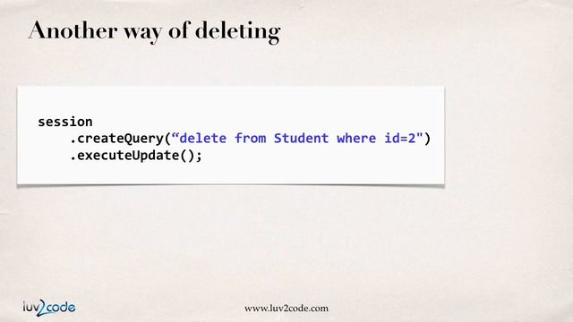Hibernate Tutorial #24 - Delete Objects - Overview смотреть онлайн
