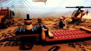 обзор на lego грузовик , с прицепом для вертолёта!!!#lego#обзор