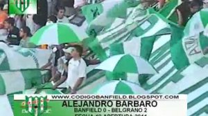 ALEJANDRO BARBARO BANFIELD 0 - BELGRANO 2 08-12