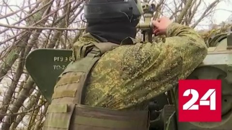 Пушки "Гиацинт-Б" уничтожают опорные пункты и технику неприятеля - Россия 24 