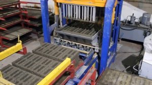 Производство керамзитобетонных блоков.