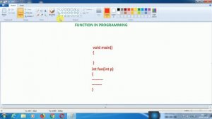 Concept of Function in C/ C++ programming ...How to create function for screen saver