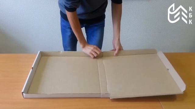 Как собрать коробку для пиццы