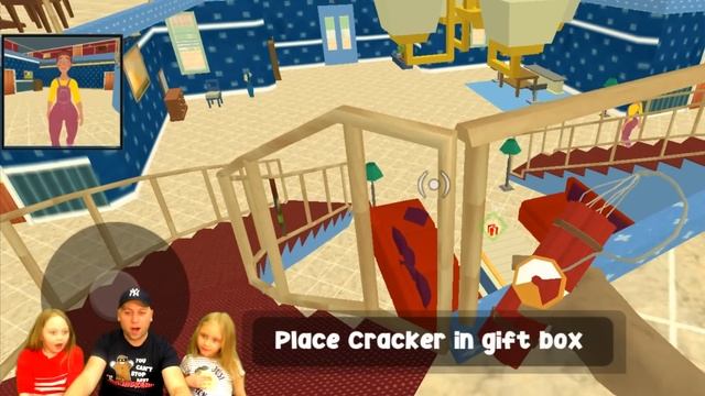 У Мисс Ти появилась домработница! Пранки в игре Scary Spooker Evil Teacher. Прохождение. смотреть онлайн