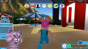 КОРОЛЕВСКАЯ ШКОЛА В РОБЛОКС Royale High School roblox КОШКА ЛАНА учится быть принцессой