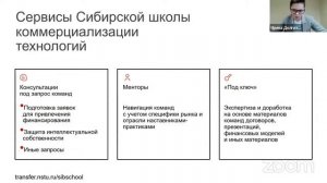 Вебинар: Центр трансфера технологий. Опыт Новосибирского государственного технического университета