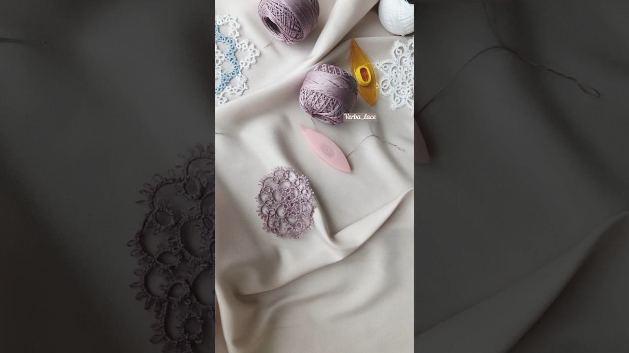 Плету элемент для кружевного воротника Подписывайся на мой  телеграмм и твори со мной  #кружево смотреть онлайн