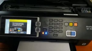 Сброс счётчика на печатной головке epson WF-7610